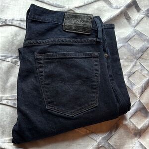 Polo by Ralph Lauren Black Jeans with Straight Leg and Minimal Distressing